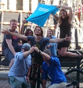 The Golden Hinde was never the same again...