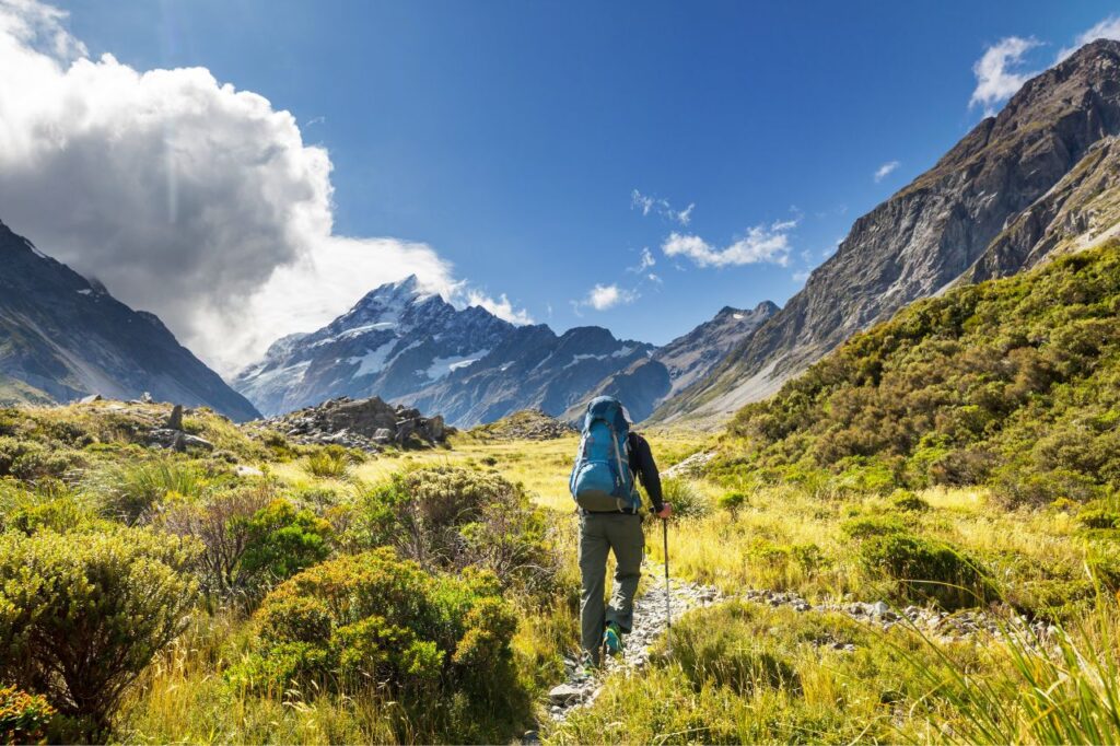 Hiking in New Zealand