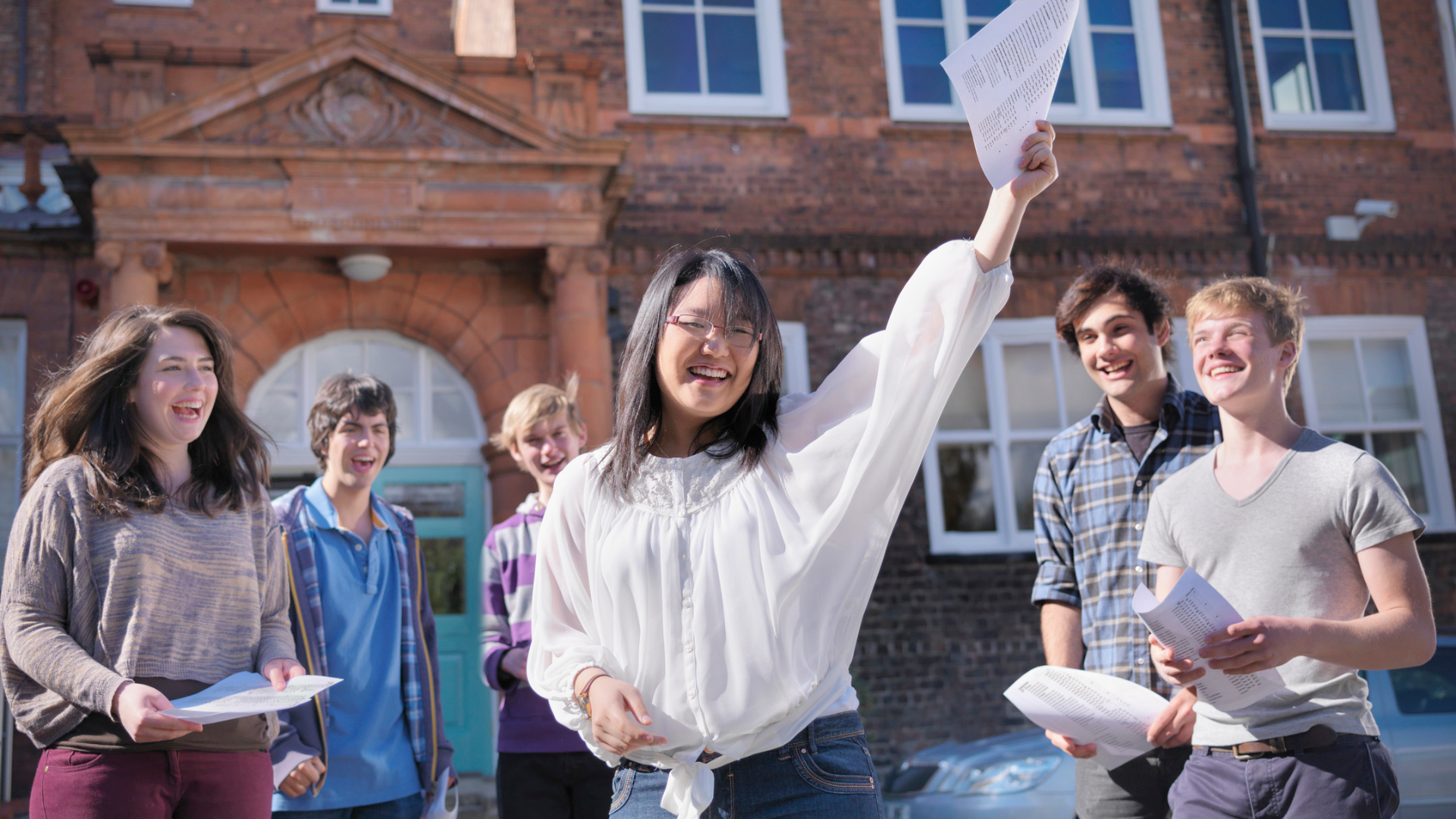 results day celebrations